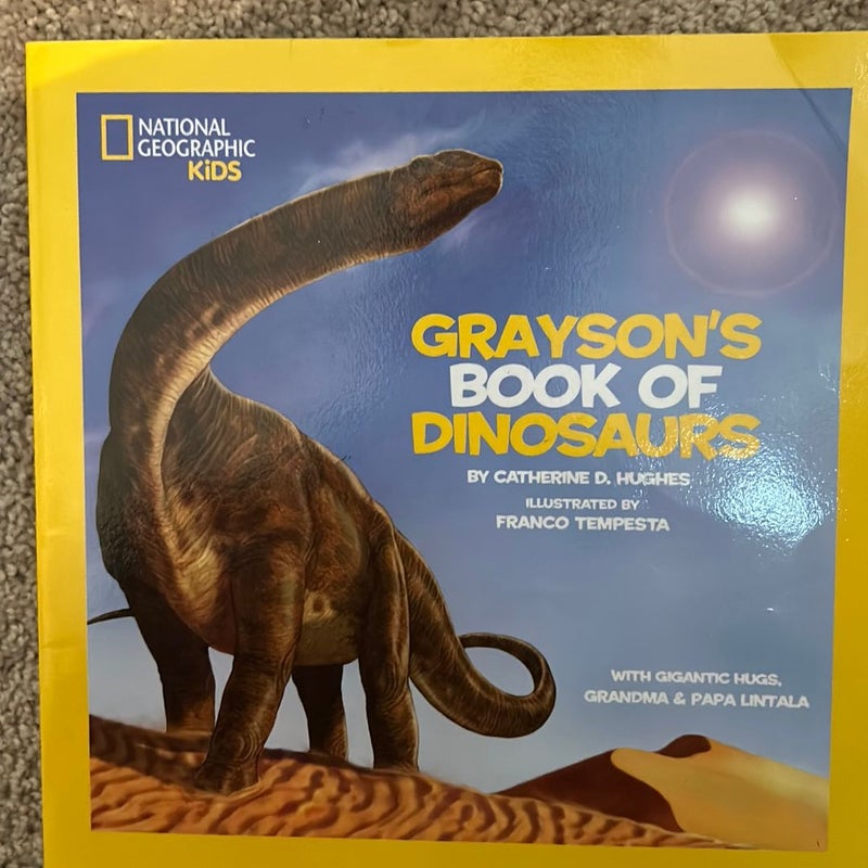 Graysons Book of Dinosaurs
