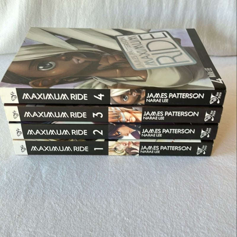 Maximum Ride volumes 1-4