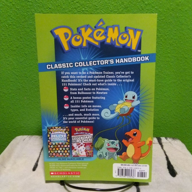 Pokémon Classic Collector's Handbook with Poster - First Printing