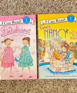 Fancy Nancy: the Dazzling Book Report & Pinkalicious