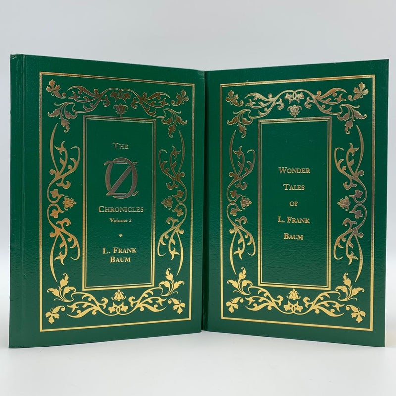 Borders Classics The Oz Chronicles Volumes 1 and 3 Leather Bound Classics 