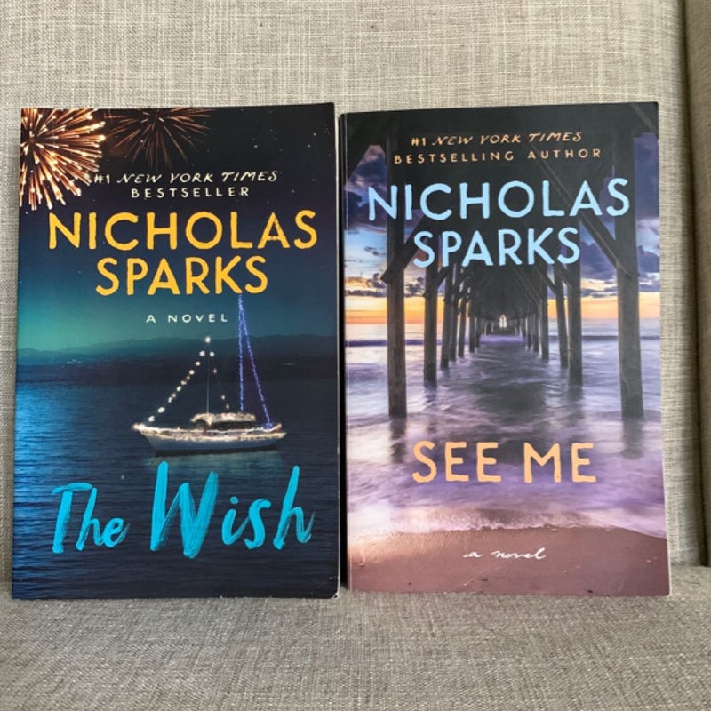 The Wish by Nicholas Sparks Bundle ( + bonus book: See Me)