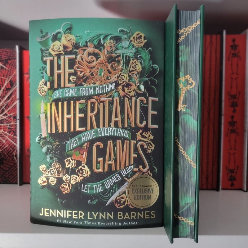 The Inheritance Games Out of Print B&N Exclusive Edition 