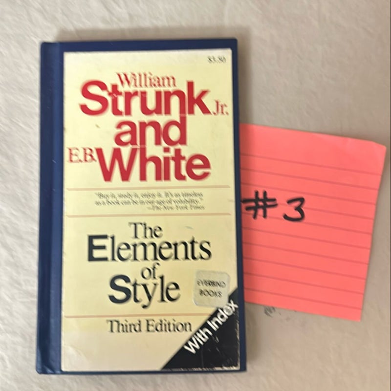 The Elements of Style