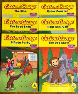 SIX! Curious George greenlight readers