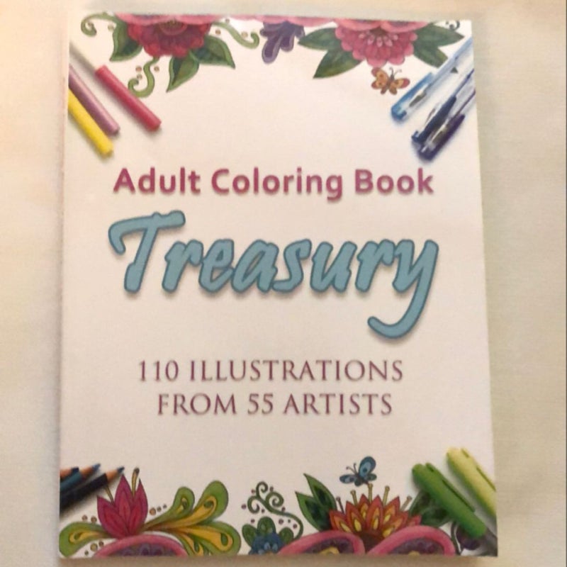 Adult Coloring Book Treasury