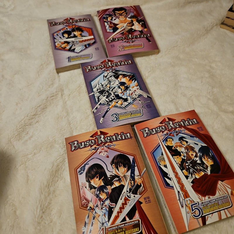 Buso Renkin, Vol. 1, 2, 3, 4, 5, 6, 7, 8, 9, 10 (Complete English Set)