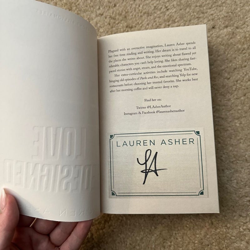 Love Redesigned signed