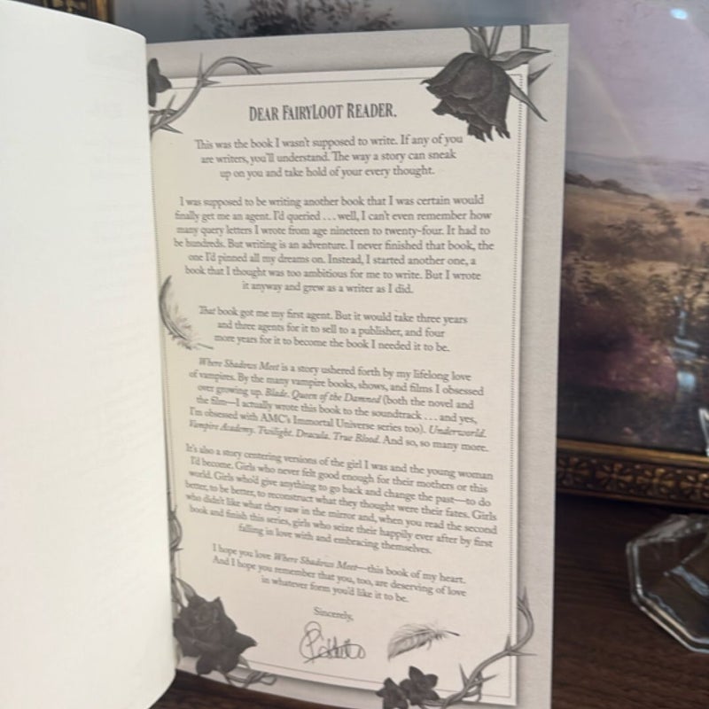 Where Shadows Meet (Fairyloot Special Edition)