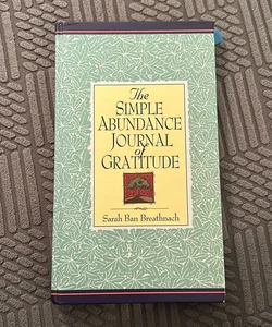 Simple Abundance Journal of Gratitude