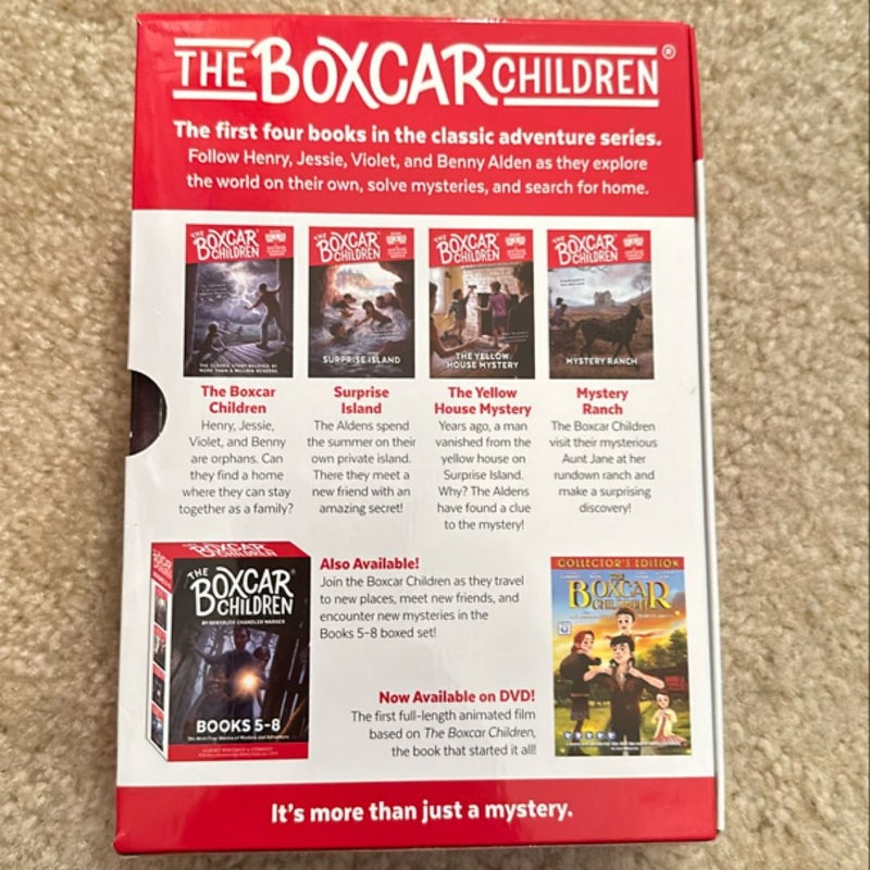 Boxcar Children Mysteries Boxed Set #1-4