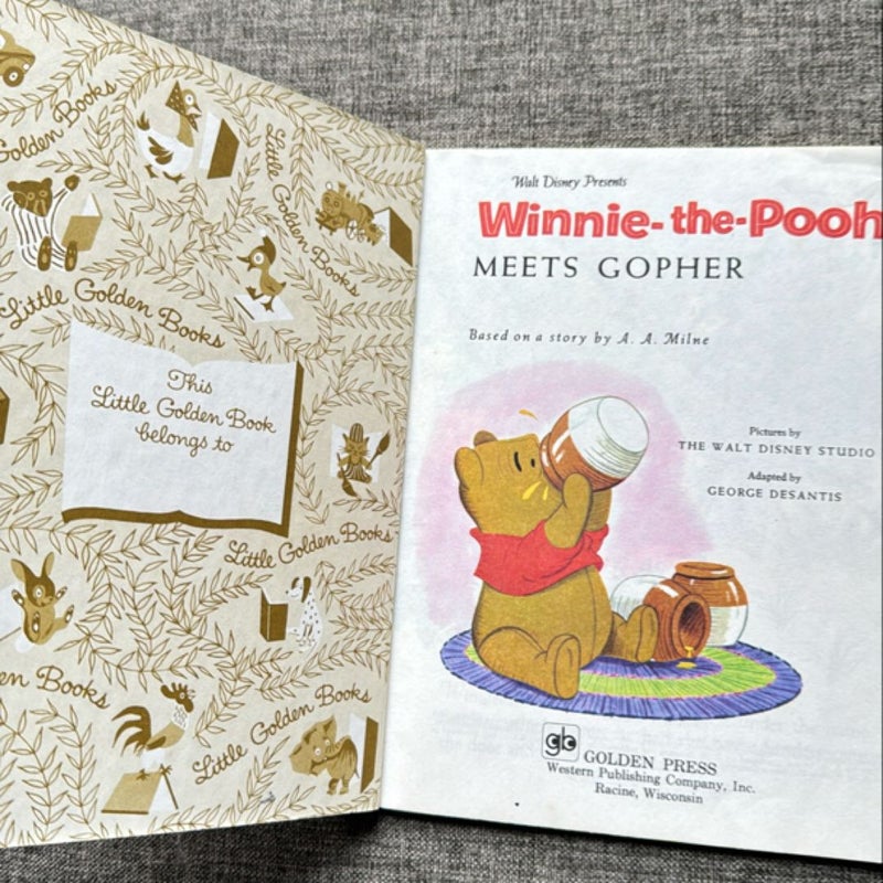 Winnie-the-Pooh Meets Gopher