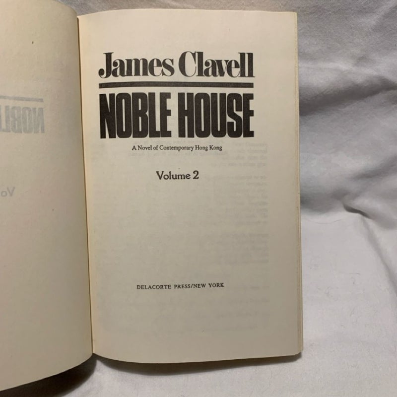 Noble House Volume 1 & 2 (1st BCE)