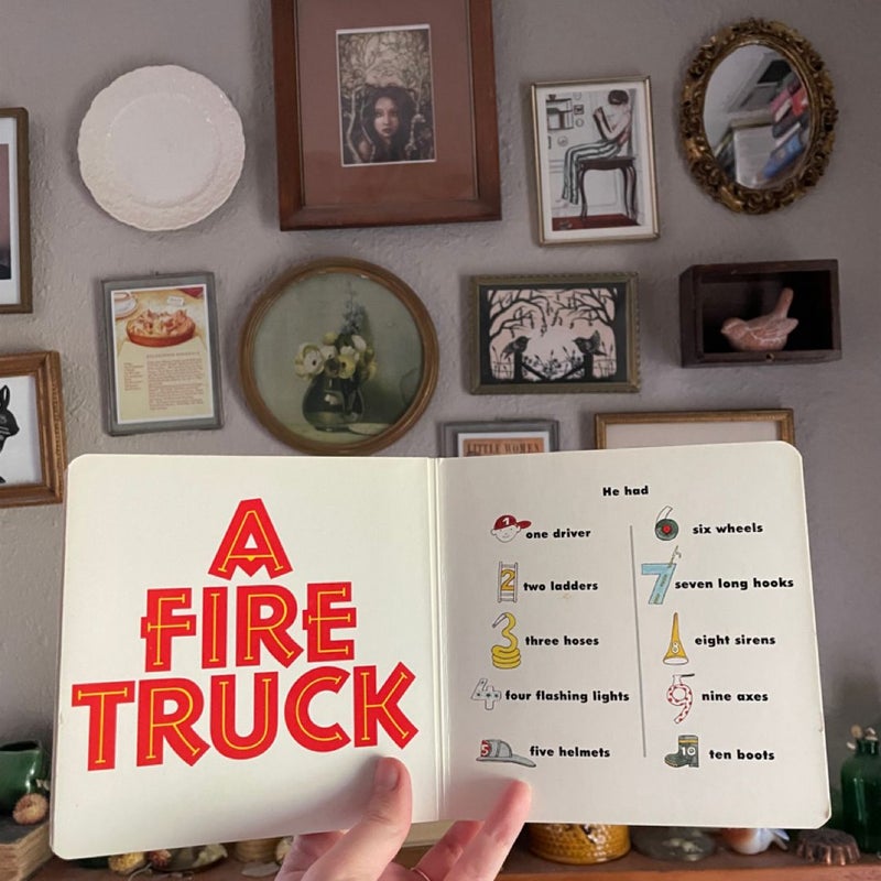 Fire Truck Board Book