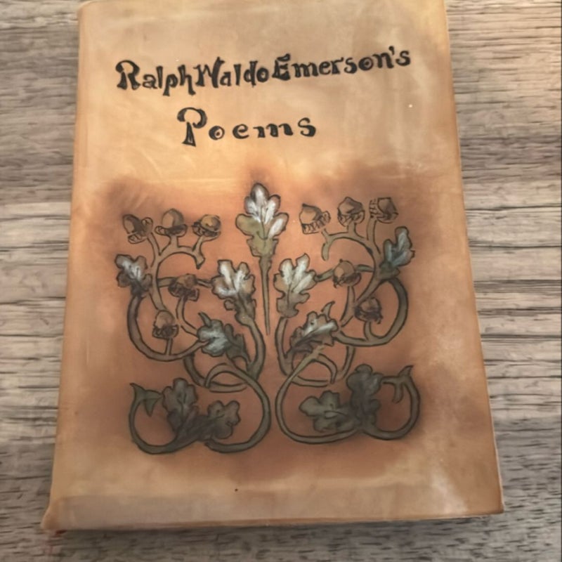 Ralph Waldo Emerson poems vintage