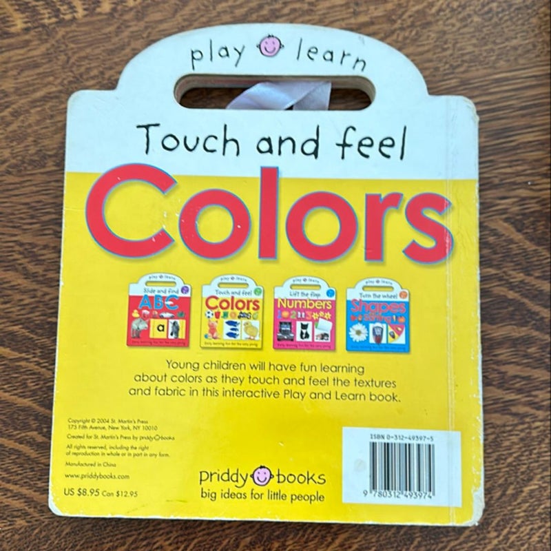 Touch and Feel Colors