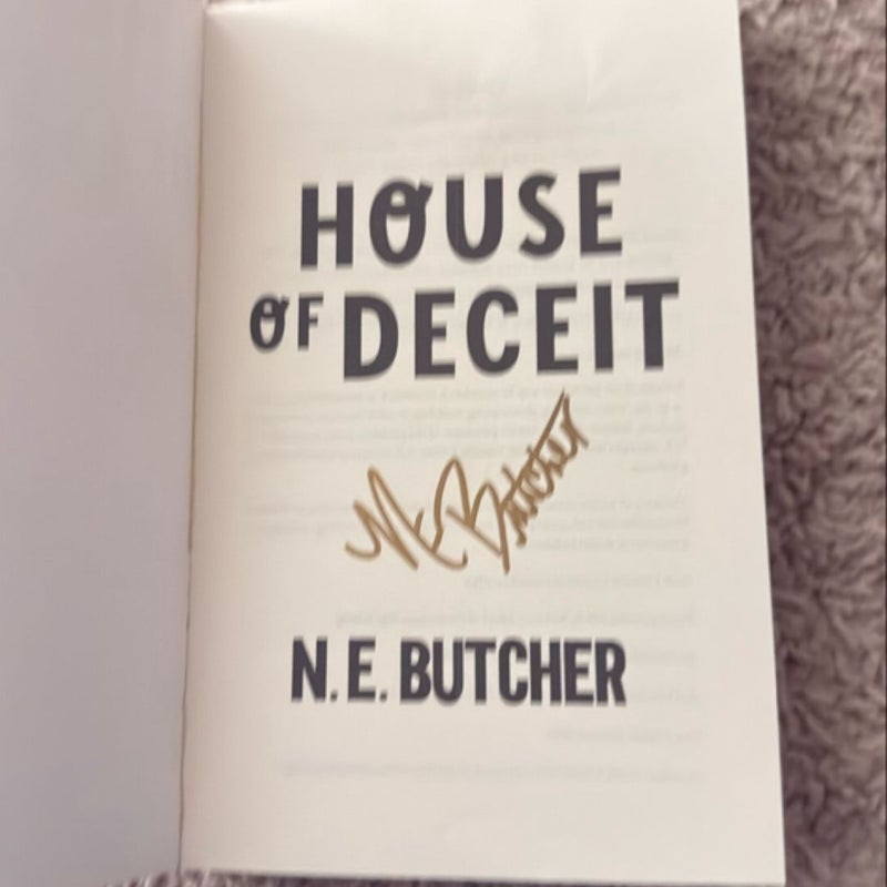 House of Deceit - Signed