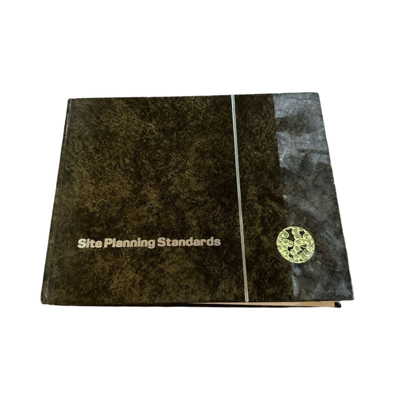 Site Planning Standards Book By Joseph De Chiara