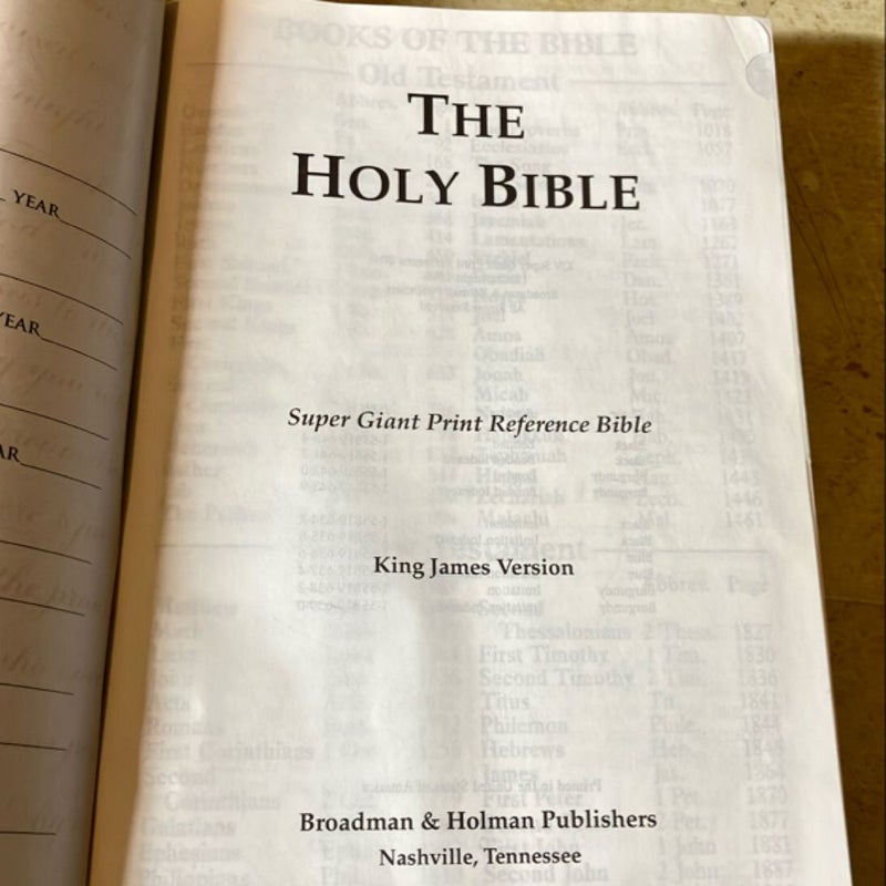 Holy Bible