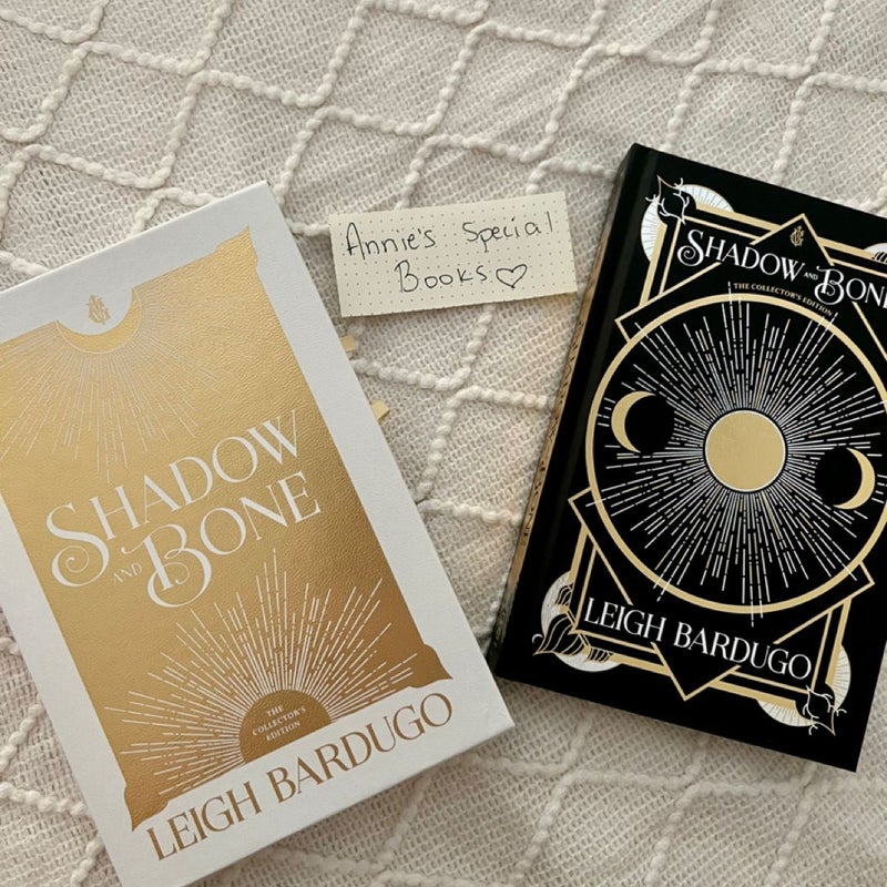 Hand signed Shadow and Bone: the Collector's Edition