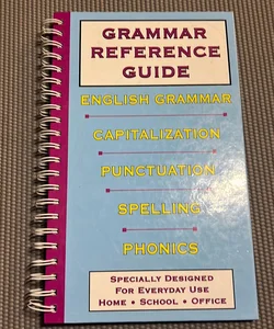 Grammar Reference Guide