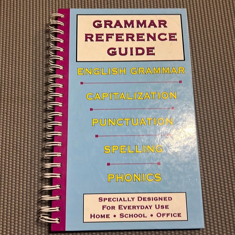 Grammar Reference Guide