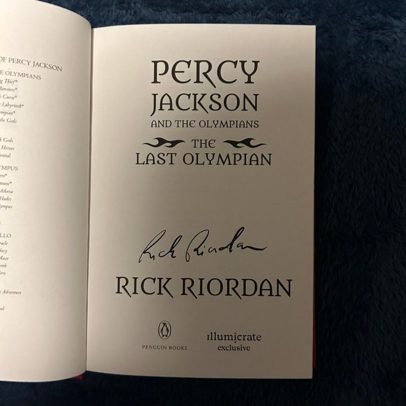 Percy Jackson Series - illumicrate Edition