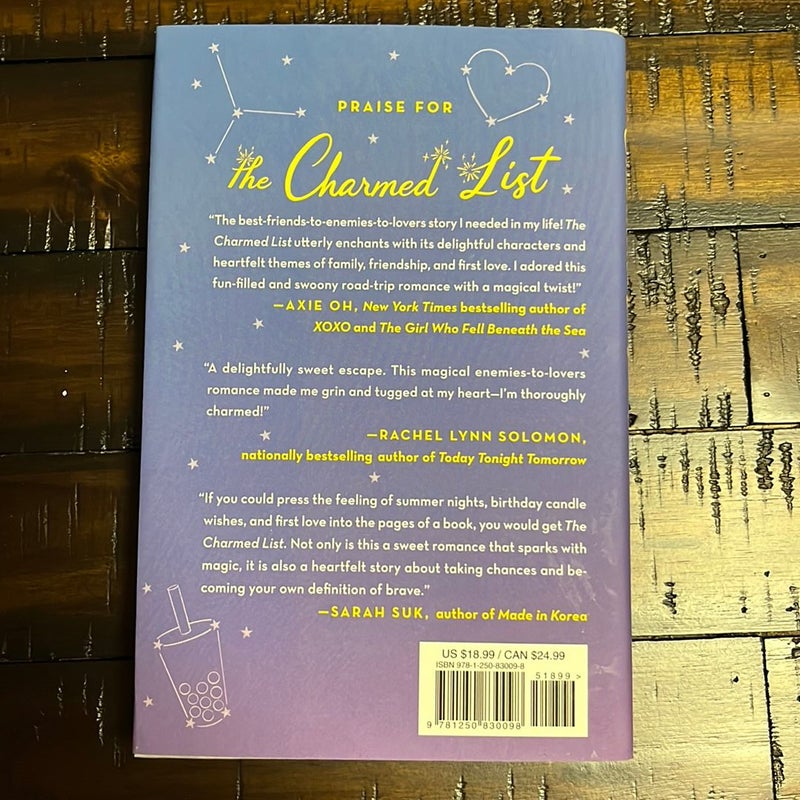 The Charmed List - signed bookplate