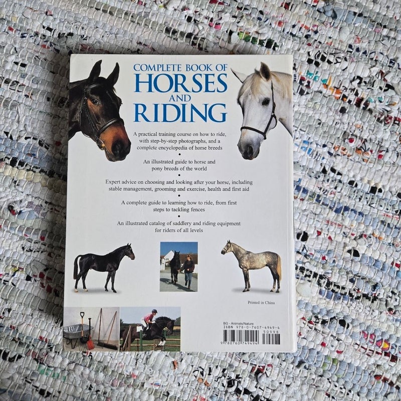 Complete Book of Horses and Riding