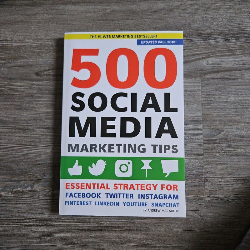 500 Social Media Marketing Tips