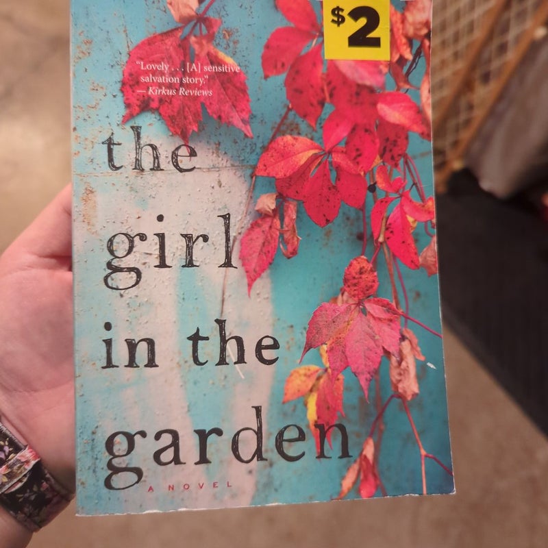 The girl in the garden