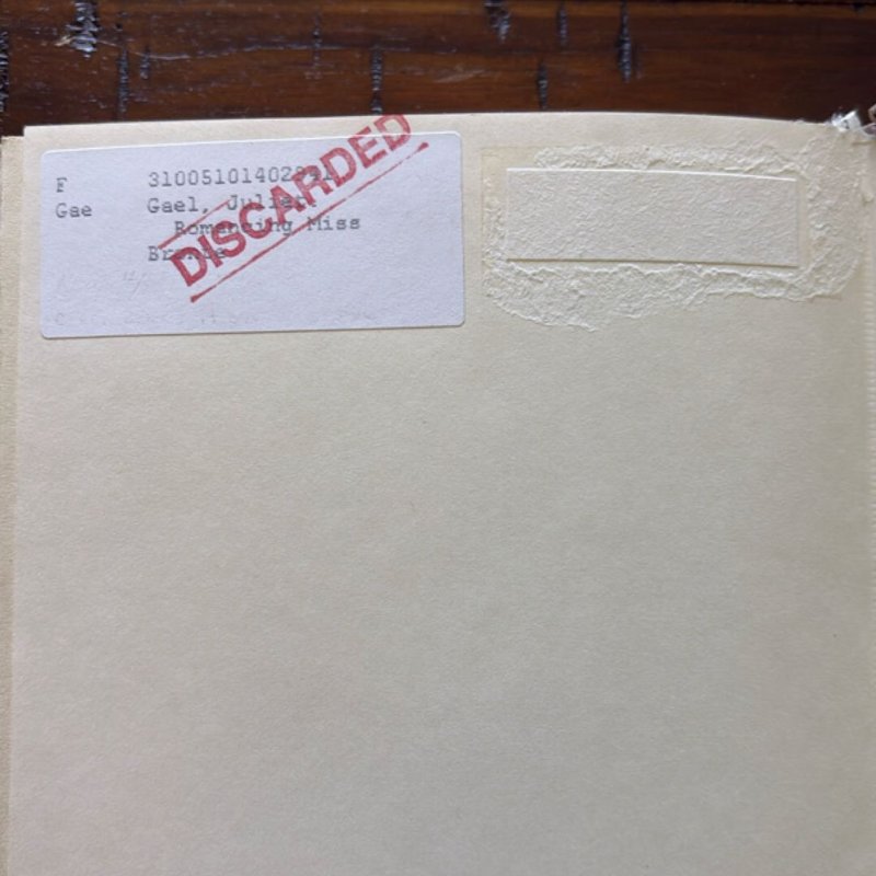 Romancing Miss Brontë