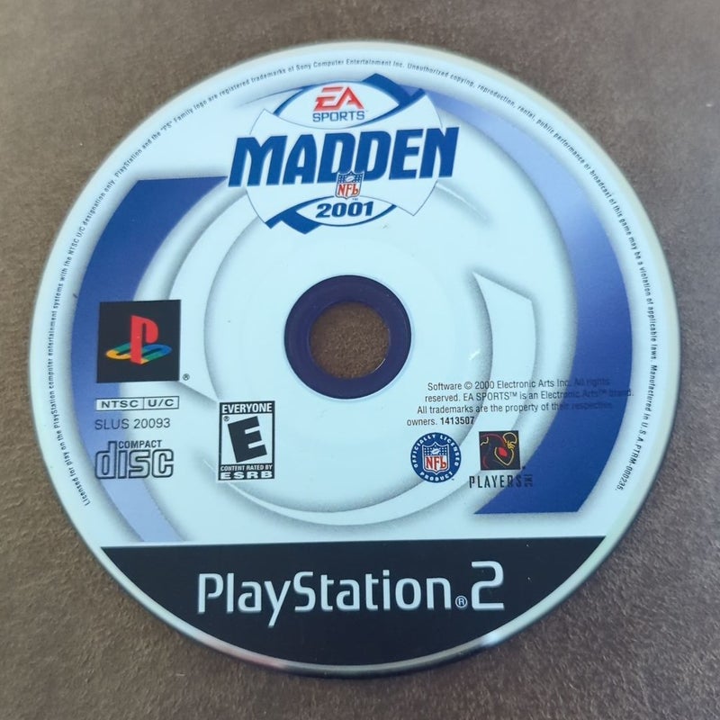 PlayStation 2 Madden NFL 2001