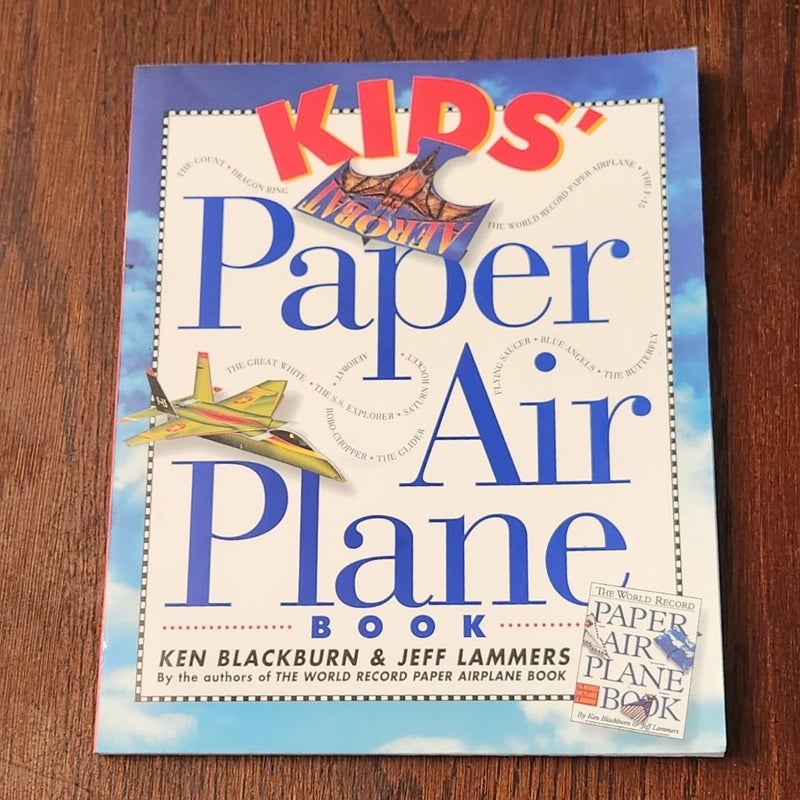 Kids' Paper Airplane Book