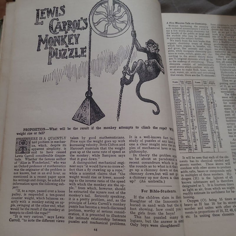 Sam Loyd's Cyclopedia of 5000 Puzzles, Tricks and Conundrums with Answers