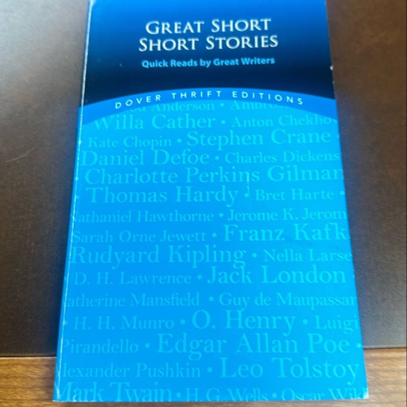 Great Short Short Stories