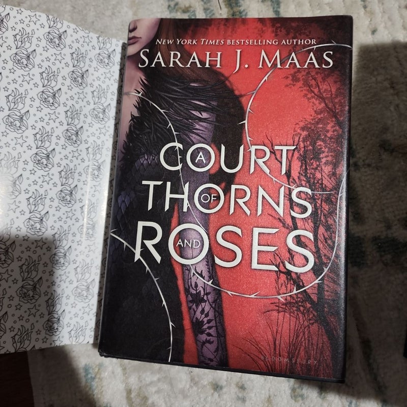 ACOTAR nerdy ink covers plus books out of print hardcover jackets