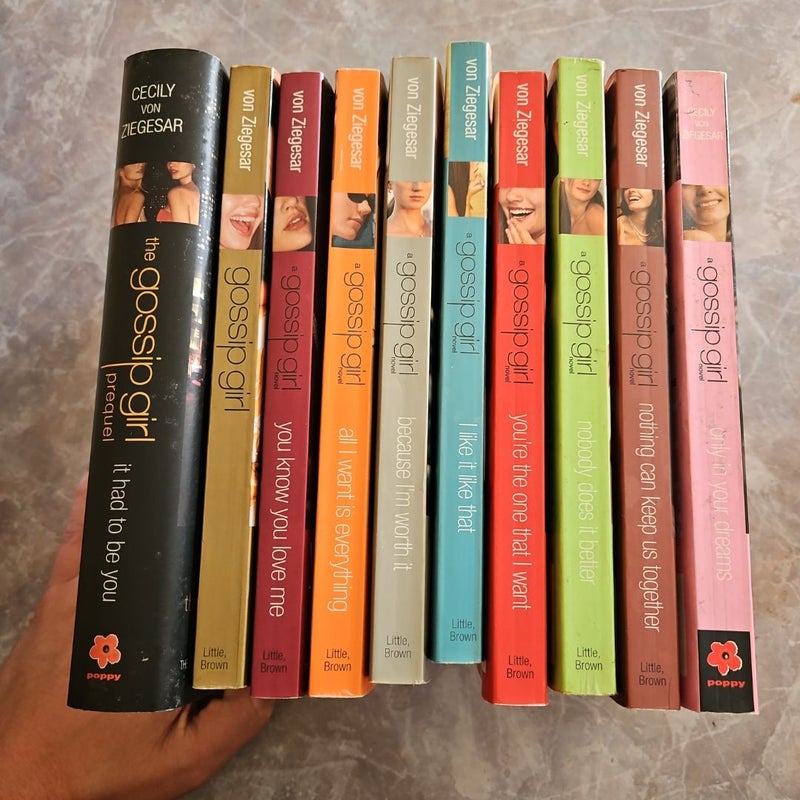 Gossip Girl books 1-9 + prequel 