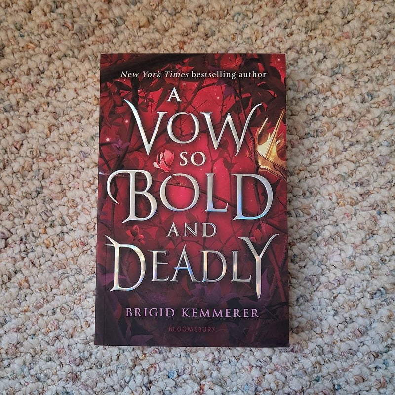 A Vow So Bold and Deadly (UK paperback)