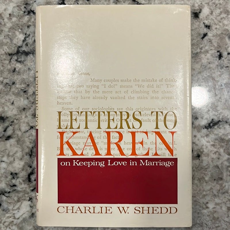 Letters to Karen