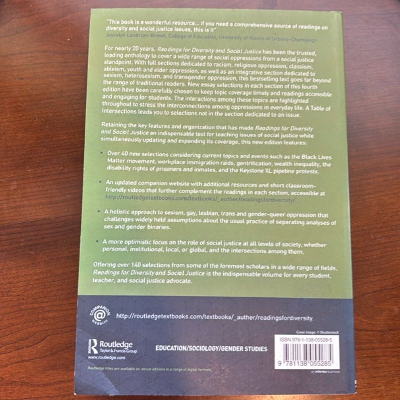 Readings for Diversity and Social Justice