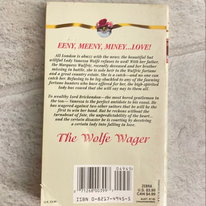 The Wolfe Wager