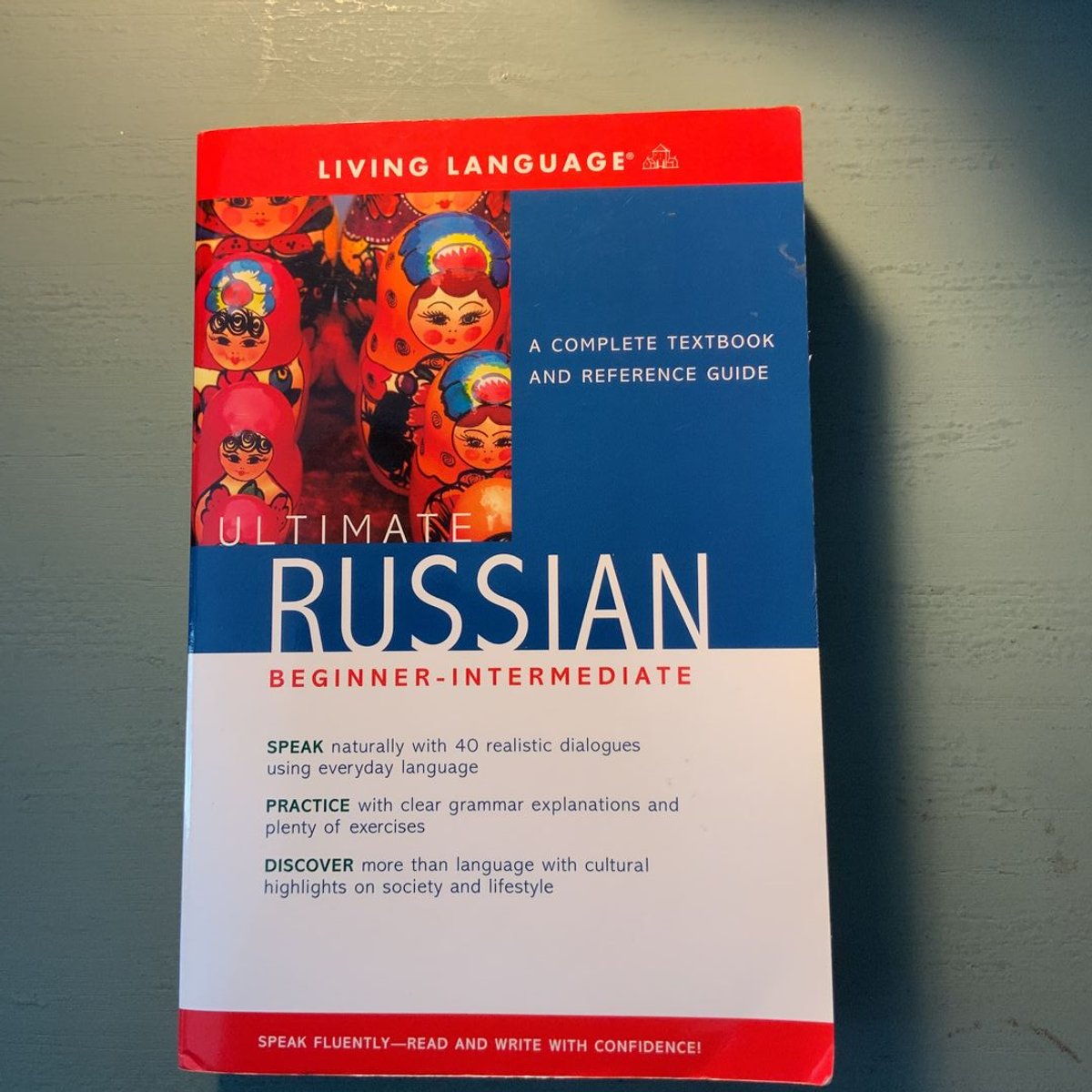 Ultimate Russian Beginner-Intermediate (Book) by Living Language Staff