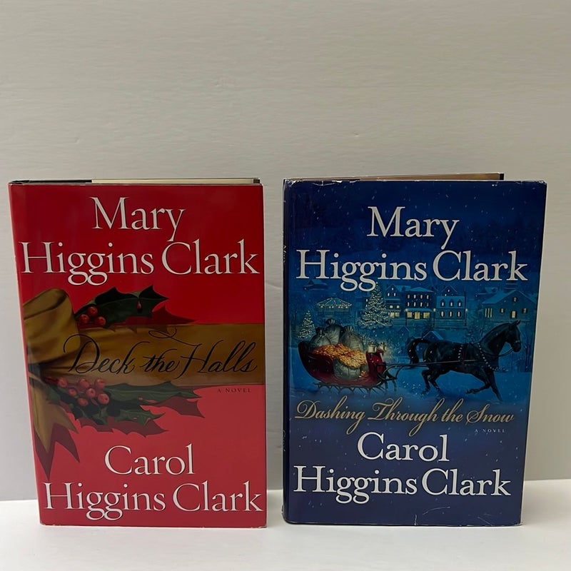 Mary Higgins Clark  (2 Book) Christmas Bundle: Deck The Halls & Dashing Through The Snow 