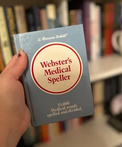 Webster s Medical Speller 