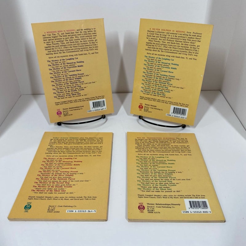 Lot of Four (4) Ten Commandment Mysteries