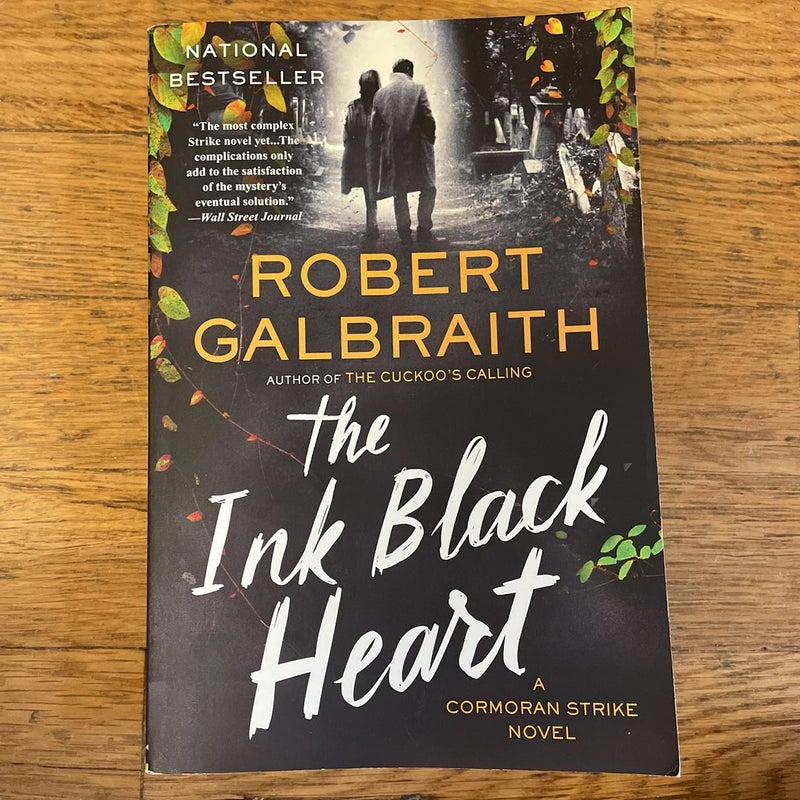 The Ink Black Heart by Robert Galbraith, Paperback