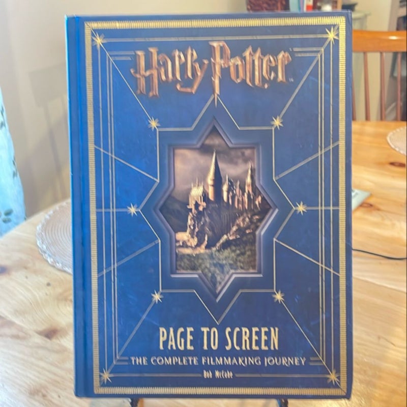 Harry Potter Page to Screen by Bob McCabe, Hardcover