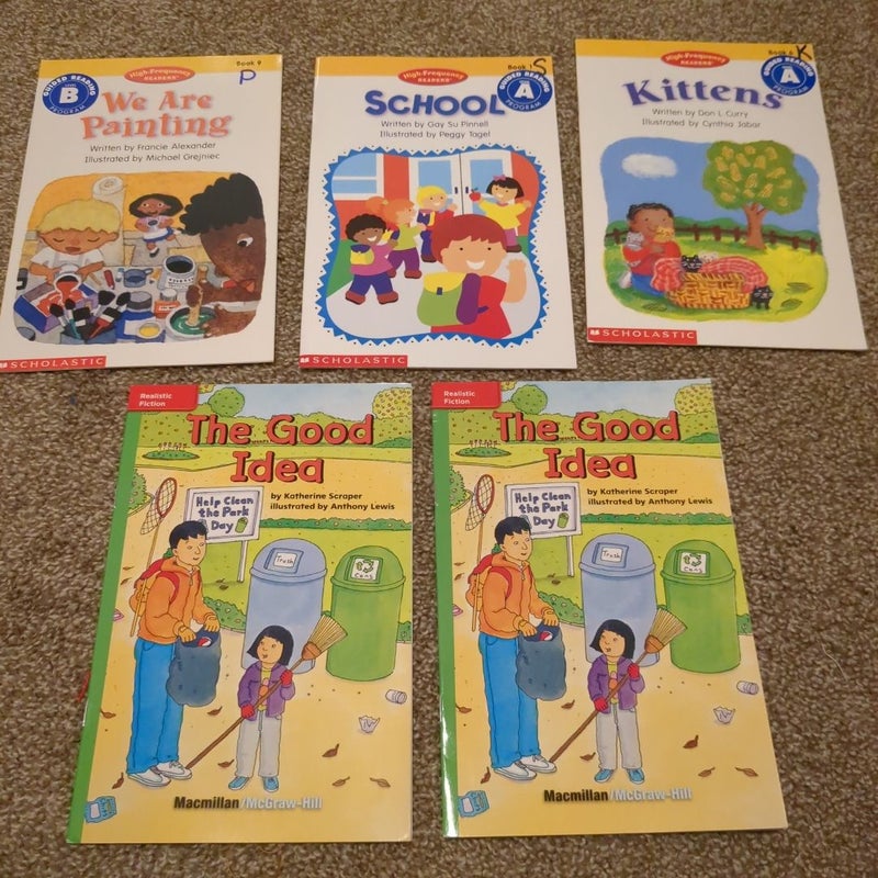 Scholastic kids readers lot