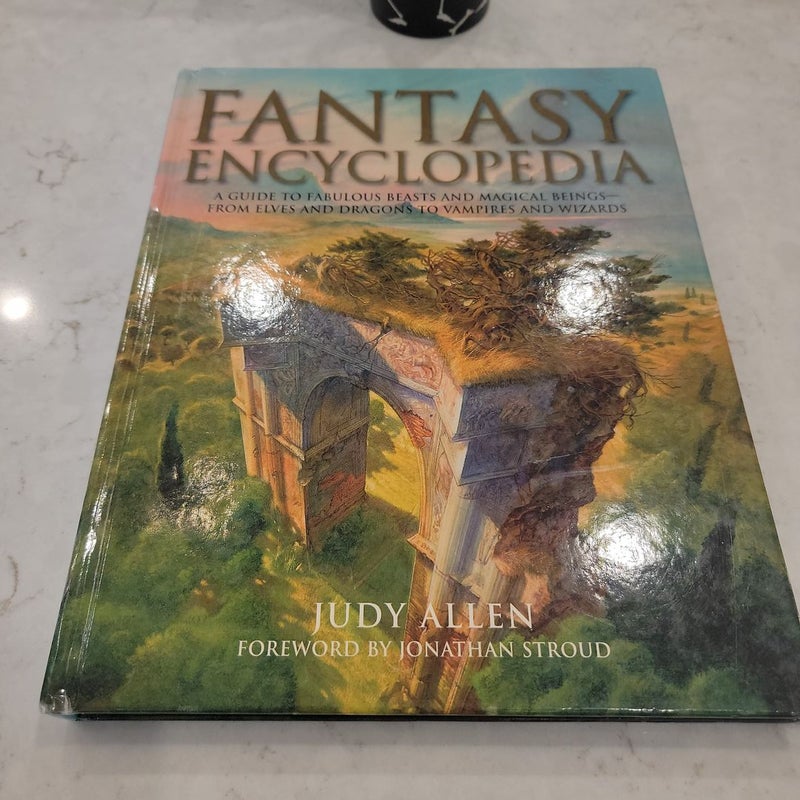Fantasy Encyclopedia by Judy Allen, Hardcover Pangobooks
